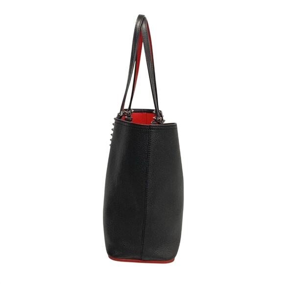 CHRISTIAN LOUBOUTIN Cabata Black Leather Tote Bag - Picture 2 of 5